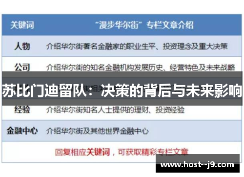 苏比门迪留队:决策的背后与未来影响 苏比门迪留队:决策的背后与未来影响