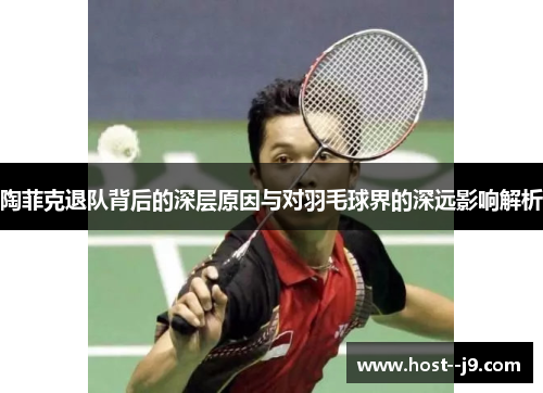 陶菲克退队背后的深层原因与对羽毛球界的深远影响解析